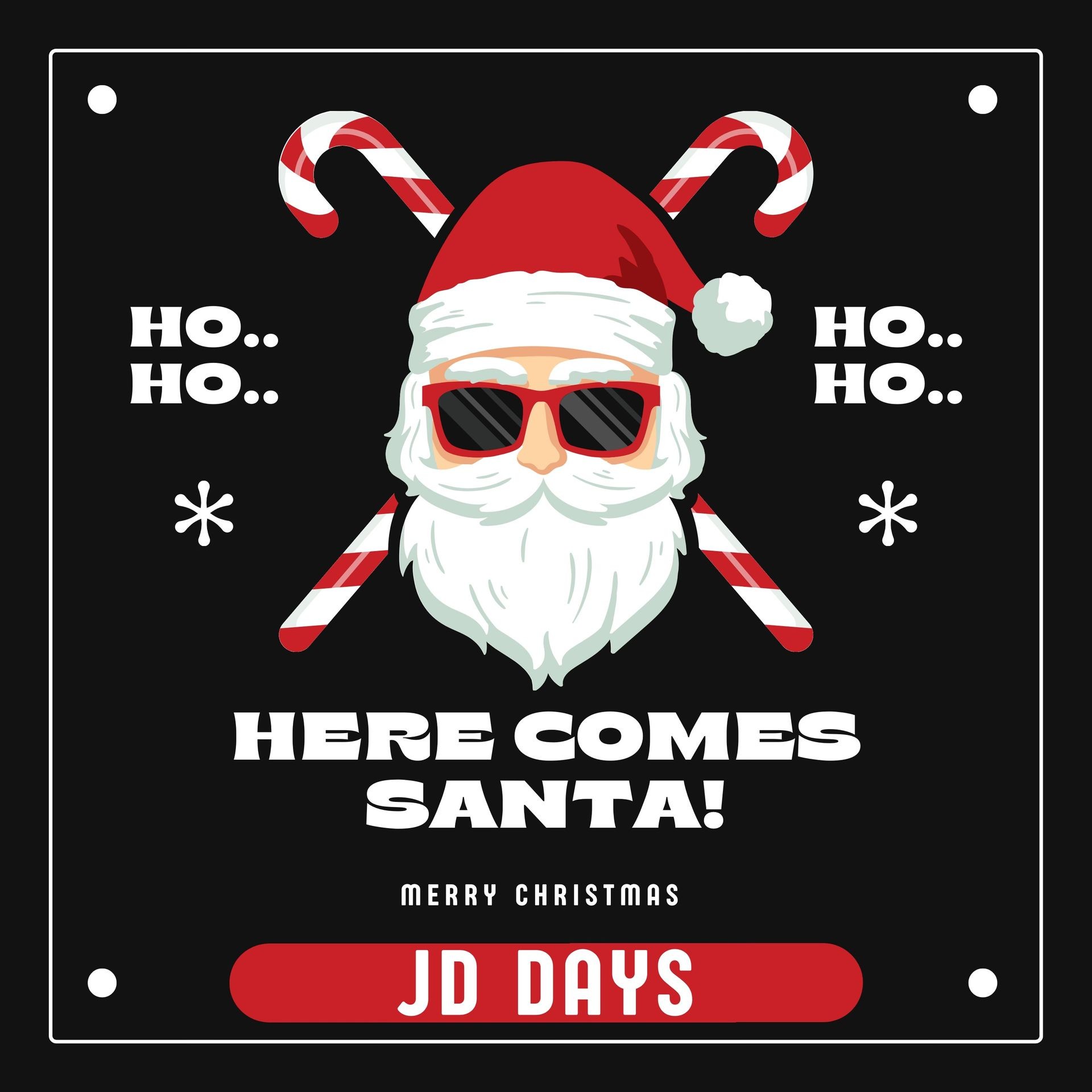 Here comes Santa JD Days